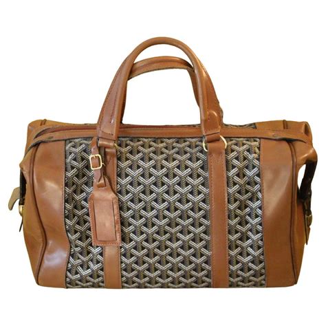 men's goyard duffle bag|goyard boston 45 bag price.